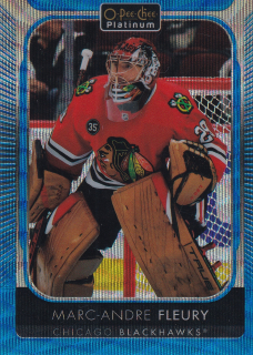 2021-22 UD O-Pee-Chee Platinum - Marc-Andre Fleury - Blue Surge #180