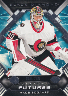 2022-23 UD Black Diamond - Mads Sogaard - Diamond Futures /299 #BDF-MS