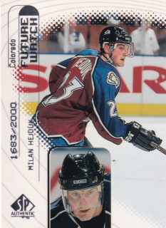 1998-99 UD SP Authentic - Milan Hejduk - Future Watch /2000 #95