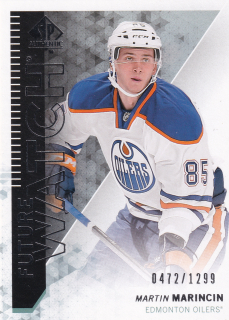 2013-14 UD SP Authentic - Martin Marinčin - Future Watch /1299 #259