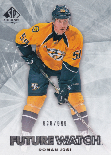 2011-12 UD SP Authentic - Roman Josi - Future Watch /999 #202
