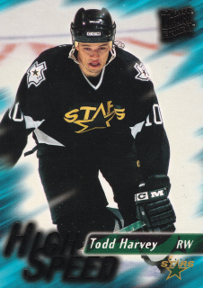 1995-96 Fleer Ultra Extra - Todd Harvey - High Speed #10