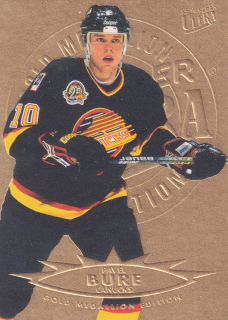 1995-96 Fleer Ultra - Pavel Bure - Gold Medallion #186