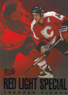 1995-96 Fleer Ultra - Theoren Fleury - Red Light Special #2