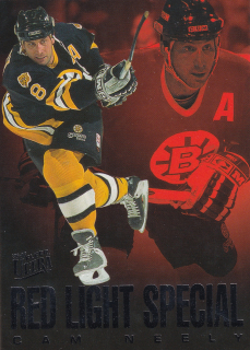 1995-96 Fleer Ultra - Cam Neely - Red Light Special #7