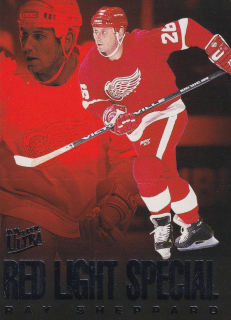 1995-96 Fleer Ultra - Ray Sheppard - Red Light Special #9