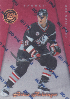1997-98 Pinnacle Certified - Brian Holzinger - Certified Red #118