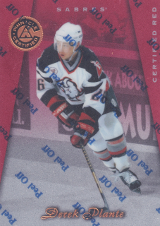 1997-98 Pinnacle Certified - Derek Plante - Certified Red #110