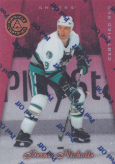 1997-98 Pinnacle Certified - Bernie Nicholls - Certified Red #109