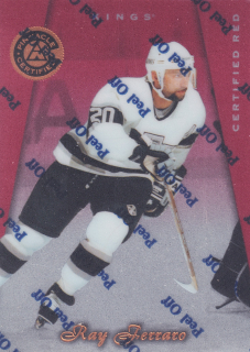 1997-98 Pinnacle Certified - Ray Ferraro - Certified Red #82
