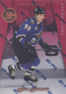 1997-98 Pinnacle Certified - Joe Juneau - Certified Red #63