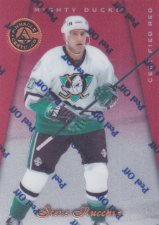 1997-98 Pinnacle Certified - Steve Rucchin - Certified Red #64