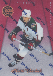 1997-98 Pinnacle Certified - Keith Tkachuk - Certified Red #37