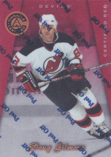 1997-98 Pinnacle Certified - Doug Gilmour - Certified Red #51