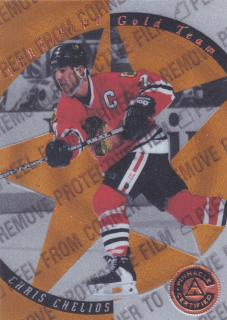 1997-98 Pinnacle Certified - Chris Chelios - Certified Gold Team Promo #5