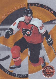 1997-98 Pinnacle Certified - Eric Lindros - Certified Gold Team Promo #8
