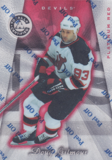 1997-98 Pinnacle Totally Certified - Doug Gilmour - Platinum Red /6199 #51