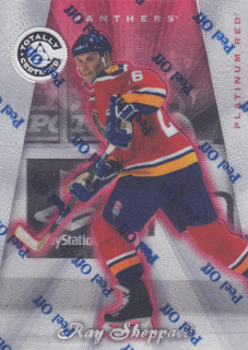 1997-98 Pinnacle Totally Certified - Ray Sheppard - Platinum Red /6199 #90
