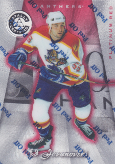 1997-98 Pinnacle Totally Certified - Ed Jovanovski - Platinum Red /6199 #48