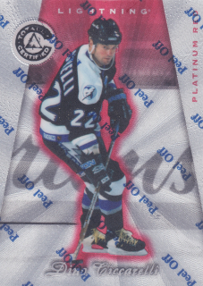 1997-98 Pinnacle Totally Certified - Dino Ciccarelli - Platinum Red /6199 #105
