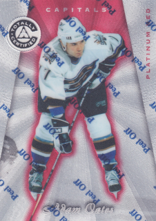 1997-98 Pinnacle Totally Certified - Adam Oates - Platinum Red /6199 #49