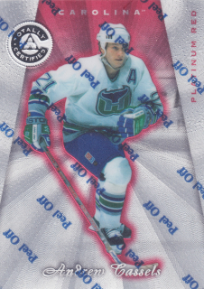 1997-98 Pinnacle Totally Certified - Andrew Cassels - Platinum Red /6199 #130