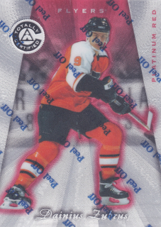 1997-98 Pinnacle Totally Certified - Dainius Zubrus - Platinum Red /6199 #116