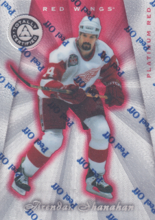 1997-98 Pinnacle Totally Certified - Brendan Shanahan - Platinum Red /6199 #61