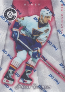 1997-98 Pinnacle Totally Certified - Pierre Turgeon - Platinum Red /6199 #62