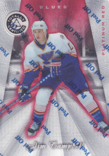 1997-98 Pinnacle Totally Certified - Jim Campbell - Platinum Red /6199 #52
