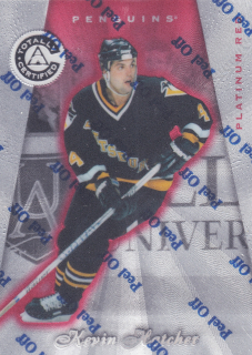 1997-98 Pinnacle Totally Certified - Kevin Hatcher - Platinum Red /6199 #86
