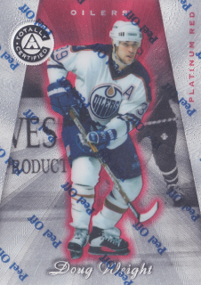 1997-98 Pinnacle Totally Certified - Doug Weight - Platinum Red /6199 #66