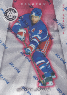 1997-98 Pinnacle Totally Certified - Brian Leetch - Platinum Red /6199 #36