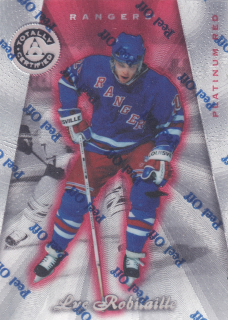 1997-98 Pinnacle Totally Certified - Luc Robitaille - Platinum Red /6199 #92
