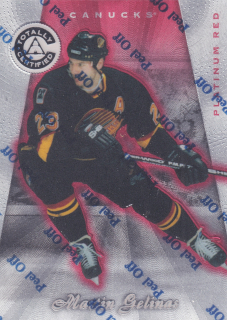 1997-98 Pinnacle Totally Certified - Martin Gelinas - Platinum Red /6199 #113