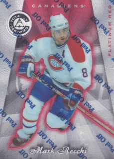 1997-98 Pinnacle Totally Certified - Mark Recchi - Platinum Red /6199 #58