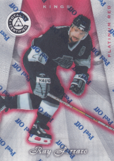 1997-98 Pinnacle Totally Certified - Ray Ferraro - Platinum Red /6199 #82