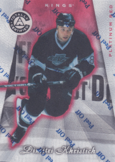 1997-98 Pinnacle Totally Certified - Dimitri Khristich - Platinum Red /6199 #126