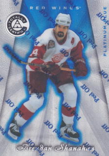 1997-98 Pinnacle Totally Certified - Brendan Shanahan - Platinum Blue /3099 #61