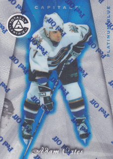 1997-98 Pinnacle Totally Certified - Adam Oates - Platinum Blue /3099 #49