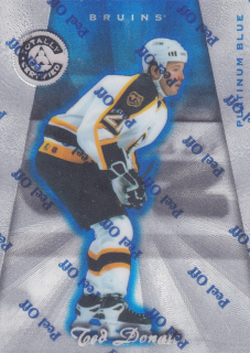 1997-98 Pinnacle Totally Certified - Ted Donato - Platinum Blue /3099 #87