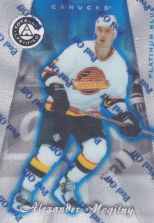 1997-98 Pinnacle Totally Certified - Alexander Mogilny - Platinum Blue /3099 #60