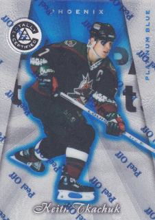 1997-98 Pinnacle Totally Certified - Keith Tkachuk - Platinum Blue /3099 #37