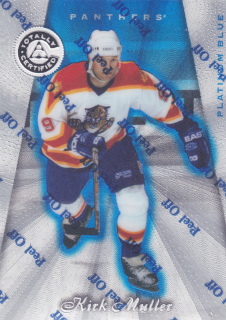 1997-98 Pinnacle Totally Certified - Kirk Muller - Platinum Blue /3099 #117