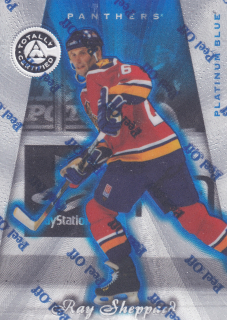 1997-98 Pinnacle Totally Certified - Ray Sheppard - Platinum Blue /3099 #90