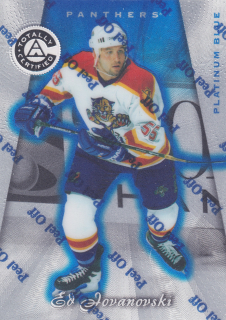1997-98 Pinnacle Totally Certified - Ed Jovanovski - Platinum Blue /3099 #48