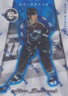 1997-98 Pinnacle Totally Certified - Adam Deadmarsh - Platinum Blue /3099 #112