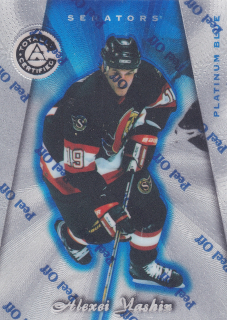 1997-98 Pinnacle Totally Certified - Alexei Yashin - Platinum Blue /3099 #78