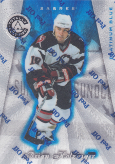 1997-98 Pinnacle Totally Certified - Brian Holzinger - Platinum Blue /3099 #118