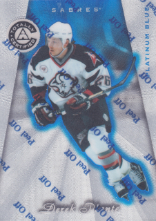 1997-98 Pinnacle Totally Certified - Derek Plante - Platinum Blue /3099 #110